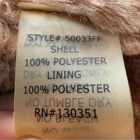 GET Faux Shearling Coat Women M Folklore Taylor Swift Fallcore - Picture 12 of 12